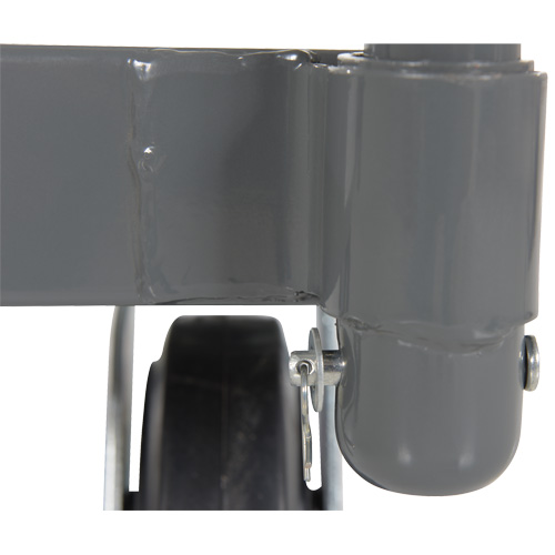 Chariot &agrave; plateforme, 48" lo x 24" la x Capacit&eacute; 2000 lb, Roues en Caoutchouc Seaboard Timber Mart