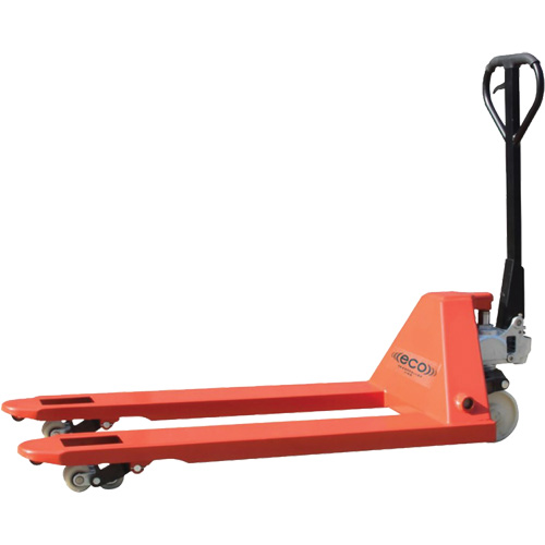 Eco Heavy-Duty Pallet Truck, Steel, 45" L x 21.6" W, 11000 lbs. Capacity Seaboard Timber Mart