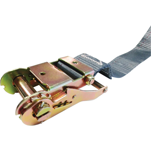 Ratchet Strap, E-Track System, 2" W x 16' L, 1333 lbs. (605 kg) Working Load Limit Seaboard Timber Mart