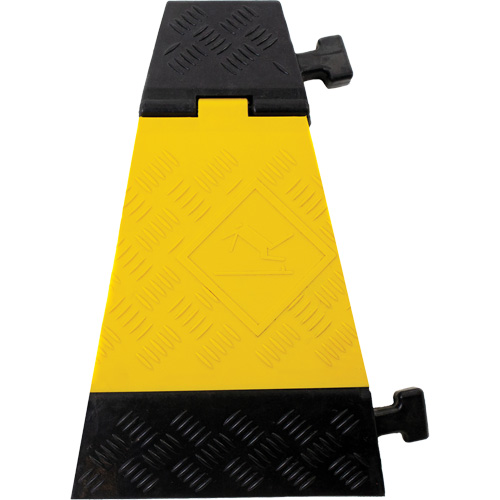 Protecteur de c&acirc;ble tourne-&agrave;-gauche robuste Powerhouse, 3 canaux, 12" lo x 19,75" la x 3" h Seaboard Timber Mart