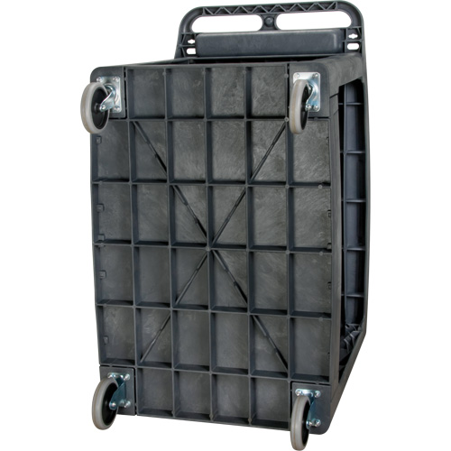 Flat-Shelf Utility Service Cart, 2 Tiers, 25-1/4" x 32-1/4" x 44", 550 lbs. Capacity Seaboard Timber Mart