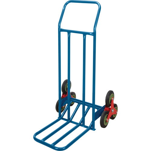 Stair Climbing Hand Truck, Steel Frame, 23-3/4" W x 45-5/8" H, 300 lbs. Capacity Seaboard Timber Mart