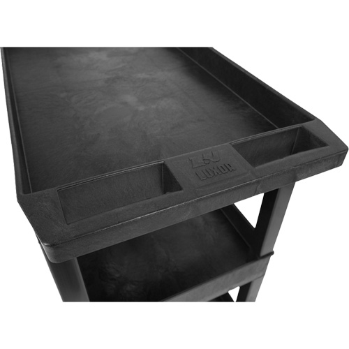 Tub Cart, 3 Tiers, 35-1/4" x 36-1/4" x 18", 300 lbs. Capacity Seaboard Timber Mart