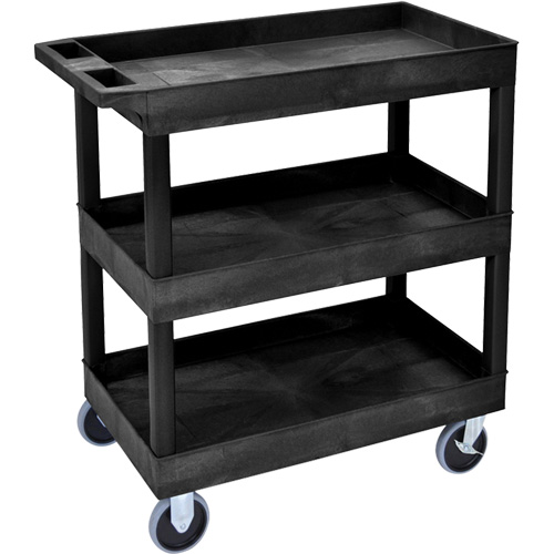 Tub Cart, 3 Tiers, 35-1/4" x 37-1/4" x 18", 375 lbs. Capacity Seaboard Timber Mart