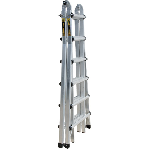 Telescoping Multi-Position Ladder, Aluminum, 300 lbs. Seaboard Timber Mart