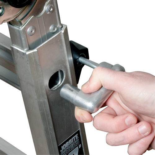 Telescoping Multi-Position Ladder, Aluminum, 300 lbs. Seaboard Timber Mart