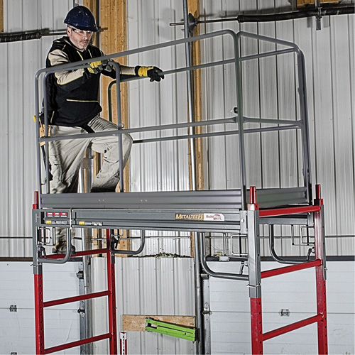 Trousse de garde-corps pour &eacute;chafaudage Seaboard Timber Mart