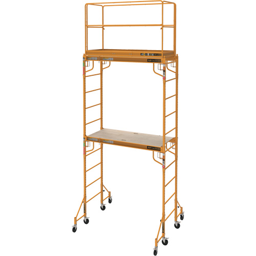 Complete 12' Drywall Baker Scaffold Tower Set, 58-1/2" D x 183" H Seaboard Timber Mart