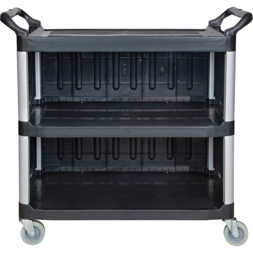 Chariot utilitaire, 3 tiers, 19-3/4" x 37-1/2" x 40-1/4", Capacit&eacute; 250 lb Seaboard Timber Mart