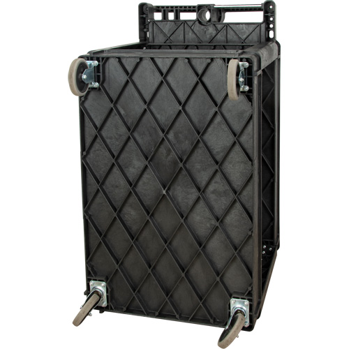 Utility Cart, 2 Tiers, 25-5/8" x 33-1/2" x 43-3/4", 550 lbs. Capacity Seaboard Timber Mart