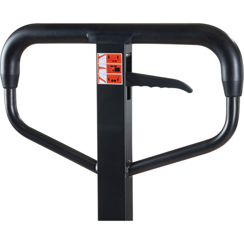 8' Long Fork Hydraulic Pallet Trucks, 96" L x 27" W, 4400 lbs. Capacity Seaboard Timber Mart