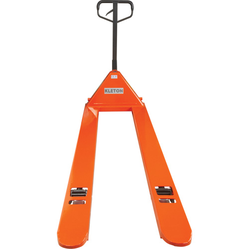 8' Long Fork Hydraulic Pallet Trucks, 96" L x 27" W, 4400 lbs. Capacity Seaboard Timber Mart