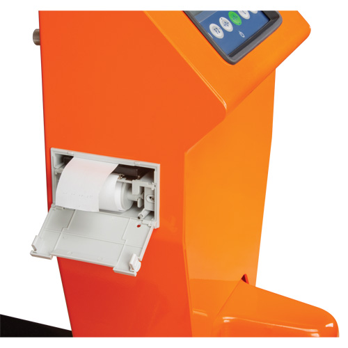 Digital Scale Pallet Truck, 44.5" L x 27.75" W, 4400 lbs. Cap. Seaboard Timber Mart