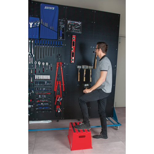 Industrial Step Stool, 20-7/8" x 12-3/16" x 12" High Seaboard Timber Mart