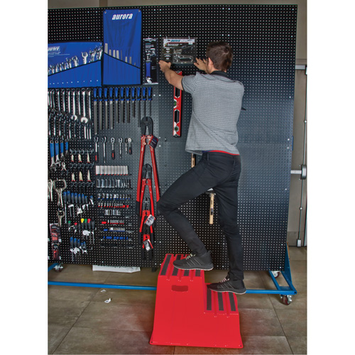 Industrial Step Stool, 2 Steps, 26" x 22-7/16" x 19-11/16" High Seaboard Timber Mart
