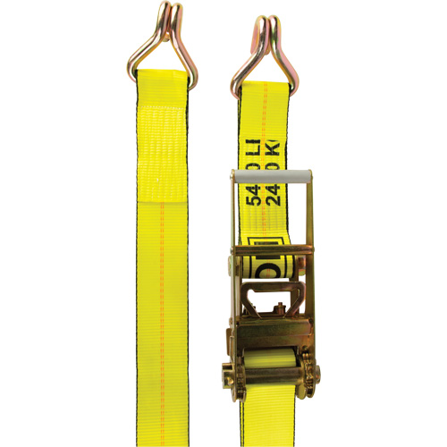 Winch Strap, J-Hook, 3" W x 30' L, 5400 lbs. (2449 kg) Working Load Limit Seaboard Timber Mart