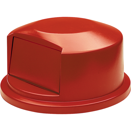 Round Brute&reg; Tops, Dome Lid, Plastic/Polyethylene, Fits Container Size: 24" Dia. Seaboard Timber Mart