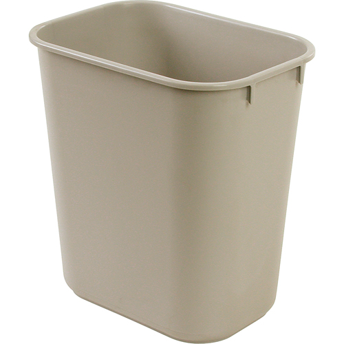Soft Wastebasket, 28 qt., Plastic Seaboard Timber Mart