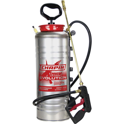 Evolution Concrete Tank Sprayer, 3.5 gal. (13.2 L), Stainless Steel, 19" Wand Seaboard Timber Mart