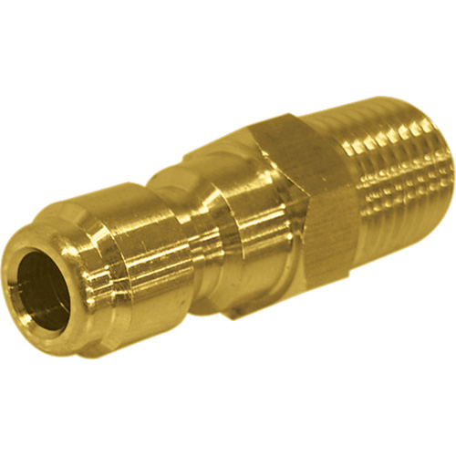 Connecteur m&acirc;le 1/4" &agrave; d&eacute;saccouplement rapide en laiton Seaboard Timber Mart
