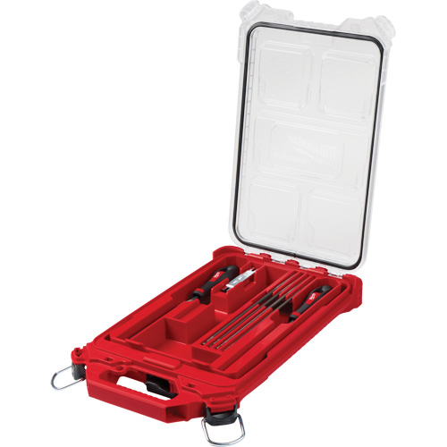 9-Piece Saw Chain Sharpening Set with PACKOUT Low-Profile Compact Organizer, 6 Pcs Seaboard Timber Mart