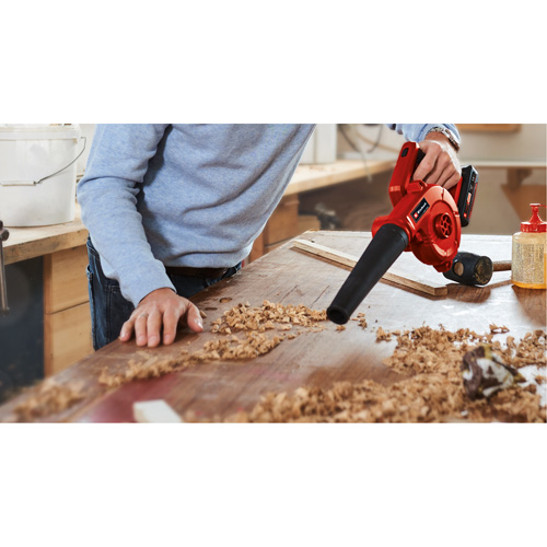 Souffleur compact, 18 V, Vitesse d'air 110 mi/h, &agrave; pile Seaboard Timber Mart