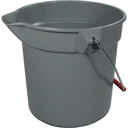 Brute&reg; Bucket, 2.5 US Gal. (10 qt.) Capacity, Grey Seaboard Timber Mart