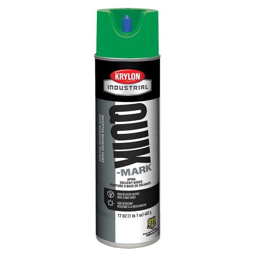 Peinture de marquage industrielle invers&eacute;e &agrave; base de solvant Quik-Mark, 17 oz, Canette a&eacute;rosol Seaboard Timber Mart