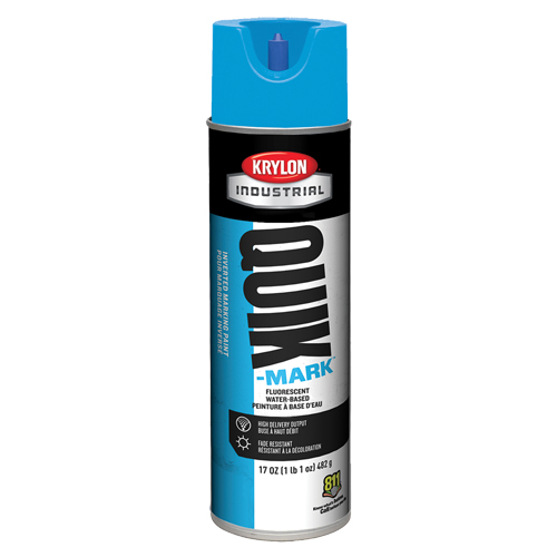 Peinture de marquage industrielle invers&eacute;e &agrave; base d'eau Quik-Mark, 17 oz, Canette a&eacute;rosol Seaboard Timber Mart