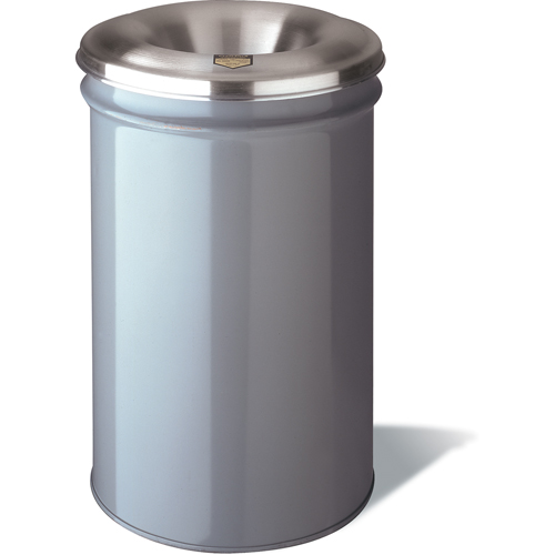 Cease-Fire&reg; Waste Cans, Metal, 4.5 US Gal. Seaboard Timber Mart