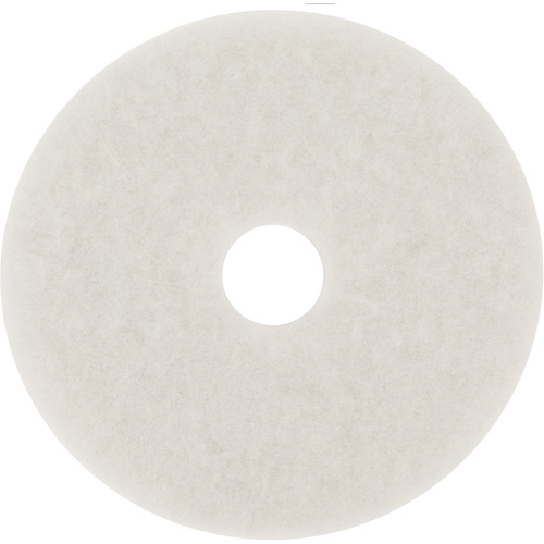 Floor Pad, 18", Polish, White Seaboard Timber Mart