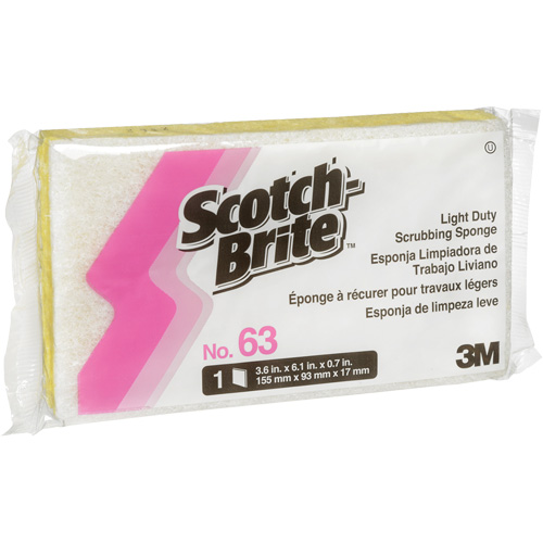 &eacute;ponge &agrave; r&eacute;curer pour les petits travaux Scotch-Brite, Cellulose/&agrave; r&eacute;curer, 3-1/2" la x 6" l Seaboard Timber Mart