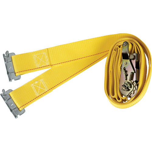 Logistic Straps, Ratchet, 2" W x 12' L, 1000 lbs. (454 kg) WLL Seaboard Timber Mart