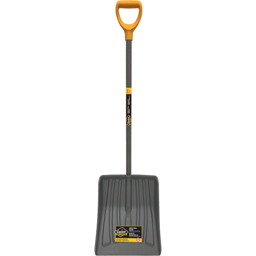 Pro Snow Shovel, Polypropylene Blade, 13-7/8" Wide, D-Grip Handle Seaboard Timber Mart