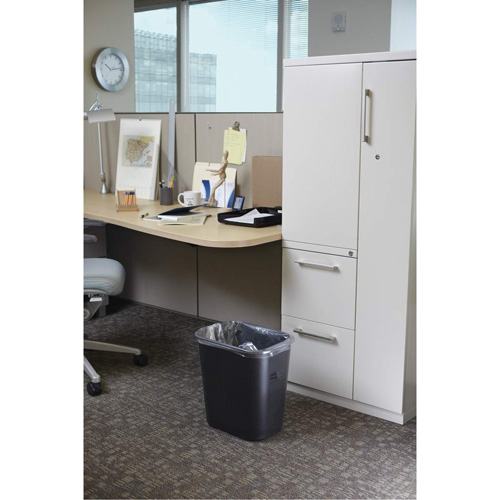 Soft Wastebasket, 28 Quarts, Plastic Seaboard Timber Mart