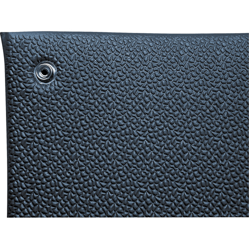 Comfort-King Anti-Static Matting, 6' W x 60' L x 3/8" T, Pebbled, Blue Seaboard Timber Mart