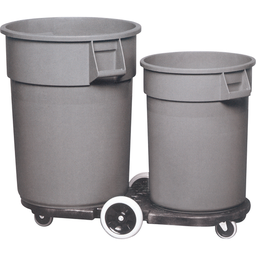 Socle roulant Tandem Brute, Noir Seaboard Timber Mart