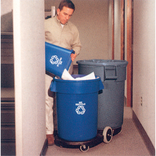 Socle roulant Tandem Brute, Noir Seaboard Timber Mart