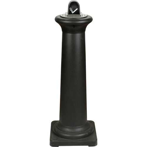 Groundskeeper Tuscan Cigarette Waste Collector, Free-Standing, Metal, 1 US gal. Capacity, 38-1/2" Height Seaboard Timber Mart
