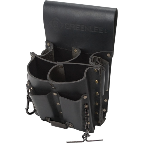Tool Belt Pouch, Multiple Tool Holder, Leather, 8 Pockets Seaboard Timber Mart