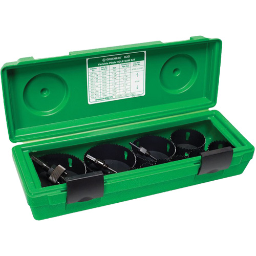 Trousse de scies-cloches bim&eacute;talliques, 13 morceaux Seaboard Timber Mart