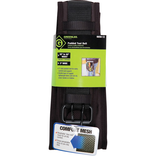 Ceinture porte-outils, Cuir, Noir Seaboard Timber Mart