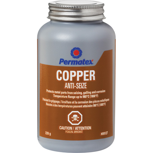 Copper Anti-Seize, 227 g, Brush Top Can, 1800°F (982°C) Max Temp. Seaboard Timber Mart
