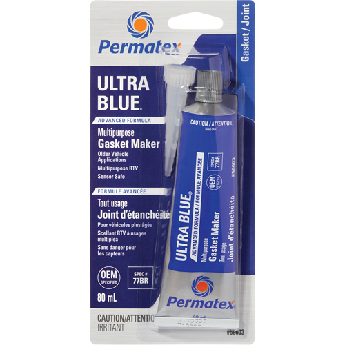 Ultra Blue&reg; Gasket Maker, 80 ml, Tube, Blue Seaboard Timber Mart
