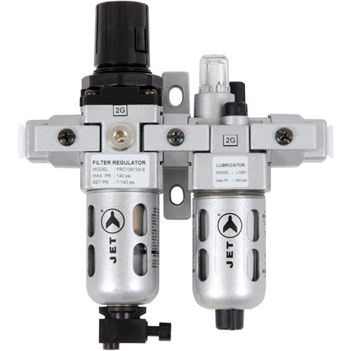 Filtre &agrave; air miniature en deux parties, r&eacute;gulateur et lubrificateur AFRLCM14, 1/4" NPT Seaboard Timber Mart