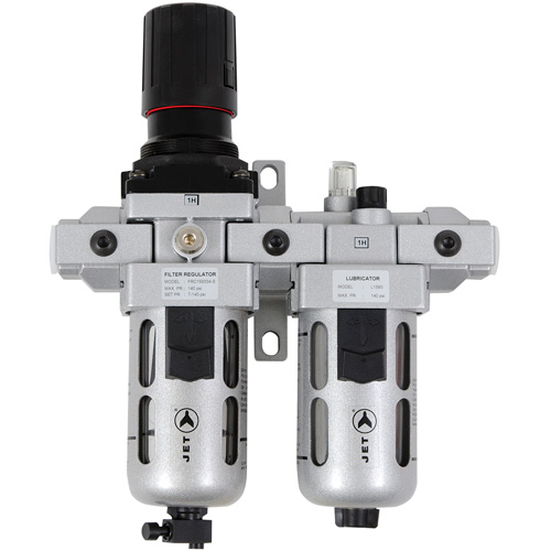 Filtre &agrave; air standard en deux parties, r&eacute;gulateur et lubrificateur AFRLCS12, 1/2" NPT Seaboard Timber Mart