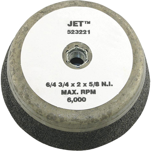 Resin Bond Cup Wheel, 4" x 2", 5/8"-11NC Arbor, Type 11 Seaboard Timber Mart