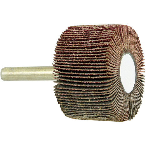 Shaft Mounted Flapwheel, 80 Grit, 1-1/2" x 1" x 1/4" Seaboard Timber Mart
