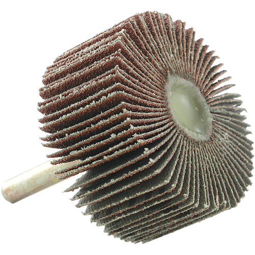 Mounted Flapwheel, 60 Grit, 2" x 1" x 1/4" Seaboard Timber Mart