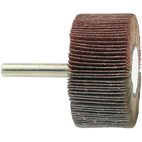 Shaft Mounted Flapwheel, 80 Grit, 2" x 1" x 1/4" Seaboard Timber Mart